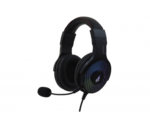 SureFire Harrier 360 Auriculares Alámbrico Diadema Juego USB tipo A Carbono