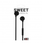 SWEET- Auriculares + micrï¿½fono - Negro