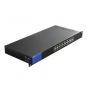 Switch conmutador linksys gigabit 24 puertos rj45 1u negro LGS124-EU