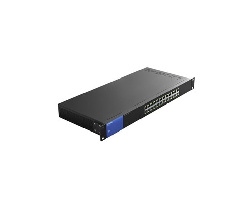 Switch conmutador linksys gigabit 24 puertos rj45 1u negro LGS124-EU