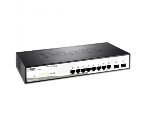 SWITCH D-LINK 8P DGS-1210-10 