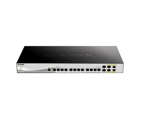 SWITCH D-LINK GESTIONABLE L2 12 PTOS 10G 2PTOS 10G SFP+ 2PTOS SFP DXS-1210-16TC