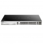SWITCH GESTIONABLE L3 D-LINK STACKABLE 24P GIGA + 2P 10G + 4P 10G SFP+ DGS-3130-30TS/SI 