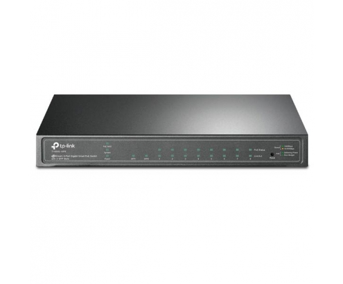 SWITCH SEMIGESTIONABLE TP-LINK T1500-10PS 8P GIGA POE (53W)+ 2P SFP RACK