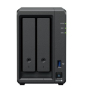 Synology DP320 servidor de almacenamiento NAS Escritorio R1600 8 GB 16 TB Negro