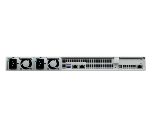 Synology RackStation RS1626XS+ servidor de almacenamiento NAS Bastidor (1U) Intel® Xeon® D D-1726 16 GB DDR4 0 TB DiskStation Manager Negro