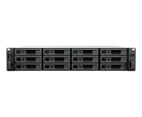 Synology RackStation RS2423RP+II NAS Bastidor (2U) AMD Ryzen V1780B 8 GB DDR4 0 TB DiskStation Manager Negro
