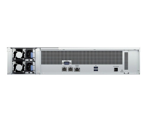 Synology RackStation RS2423RP+II NAS Bastidor (2U) AMD Ryzen V1780B 8 GB DDR4 0 TB DiskStation Manager Negro