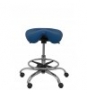 TABURETE ALATOZ SIMILPIEL AZUL T16SPAZ