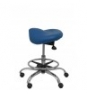 TABURETE ALATOZ SIMILPIEL AZUL T16SPAZ