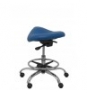 TABURETE ALATOZ SIMILPIEL AZUL T16SPAZ