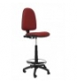 TABURETE AYNA SIMILPIEL ROJO T04CPSPGRA