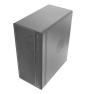 Tacens 2AERO carcasa de ordenador Midi Tower Negro