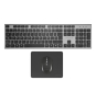 Tacens 6ZENITHFR teclado Ratón incluido Hogar / Oficina RF inalámbrico AZERTY Francés Gris