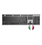 Tacens 6ZENITHIT teclado Ratón incluido Hogar / Oficina RF inalámbrico QWERTY Italiano Gris