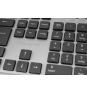 Tacens 6ZENITHPT teclado Ratón incluido Hogar / Oficina RF inalámbrico QWERTY Portugués Gris