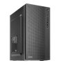 Tacens Anima AC5, Caja Ordenador Compacta Micro ATX, Frontal Malla Refrigeración, USB 3.0, Negro