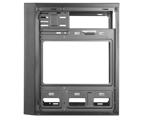 Tacens Anima AC5, Caja Ordenador Compacta Micro ATX, Frontal Malla Refrigeración, USB 3.0, Negro