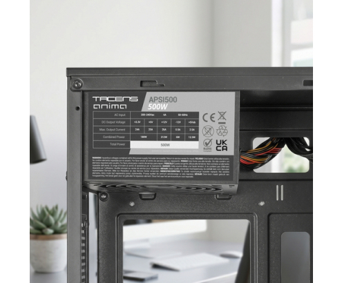 Tacens Anima AC8500 carcasa de ordenador Mini Tower Negro 500 W