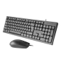 Tacens Anima ACP02FR teclado Ratón incluido Hogar / Oficina USB AZERTY Francés Negro