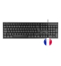 Tacens Anima ACP02FR teclado Ratón incluido Hogar / Oficina USB AZERTY Francés Negro
