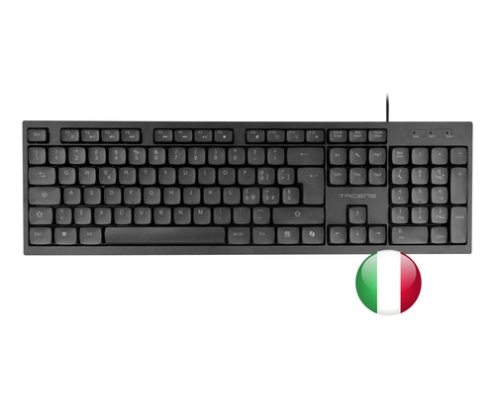 Tacens Anima ACP02IT teclado Ratón incluido Hogar / Oficina USB QWERTY Italiano Negro