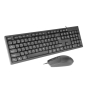 Tacens Anima ACP02PT teclado Ratón incluido Hogar / Oficina USB QWERTY Portugués Negro