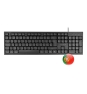 Tacens Anima ACP02PT teclado Ratón incluido Hogar / Oficina USB QWERTY Portugués Negro