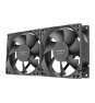 Tacens Anima AF8X2 sistema de refrigeración para ordenador Carcasa del ordenador Ventilador 8 cm Negro 2 pieza(s)