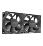 Tacens Anima AF8X2 sistema de refrigeración para ordenador Carcasa del ordenador Ventilador 8 cm Negro 2 pieza(s)
