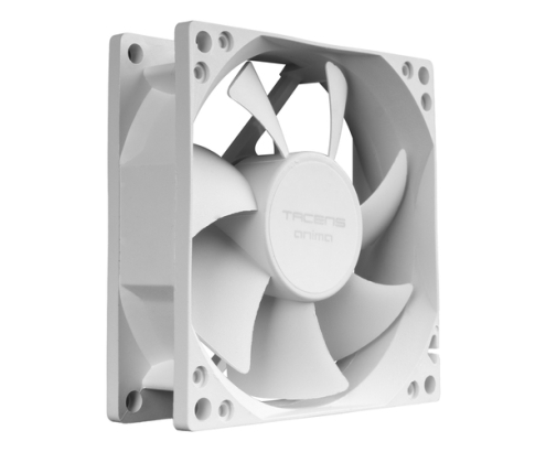 Tacens Anima AF8X2W sistema de refrigeración para ordenador Carcasa del ordenador Ventilador 8 cm Blanco 1 pieza(s)