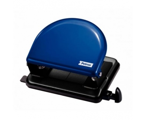 TALADRO SOBREMESA ESSELTE METALICO PETRUS 52 AZUL 33744