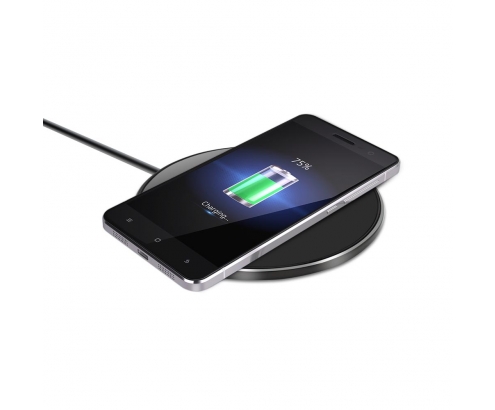 Talius base de carga wireless QI-1.2 para smartphone 2A negra (tal-cha4004)