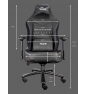 TALIUS MAMUT Silla Gaming Asiento acolchado Negro, Gris