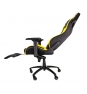 Talius silla Caiman gaming black/yellow
