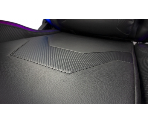 TALIUS Silla  gaming Camaleon LED RGB Negro