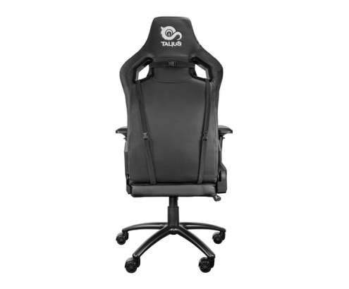 TALIUS silla Vulture gaming negra/amarilla butterfly, base nylon, ruedas nylon