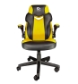 TALIUS TAL-CRAB-YLW silla para videojuegos Silla para videojuegos universal Negro, Amarillo