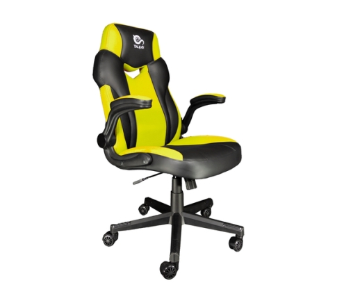 TALIUS TAL-CRAB-YLW silla para videojuegos Silla para videojuegos universal Negro, Amarillo