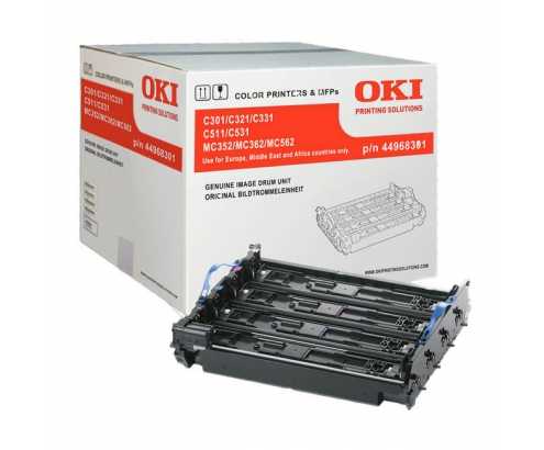TAMBOR OKI 44968301 NEGRO Y COLOR 