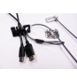 Targus ASP20GLX organizador de cables Escritorio Negro