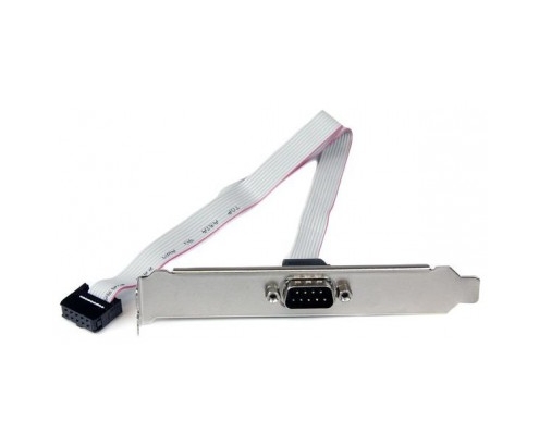 TARJETA CABEZAL BRACKET STARTECH 1 PUERTO SERIE DB9 PLATE9M16