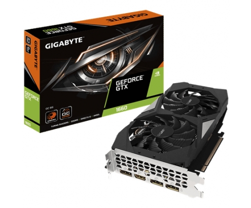 TARJETA GRAFICA GIGABYTE NVIDIA GTX 1660 OC 6GB DDR6 GV-N1660OC-6GD