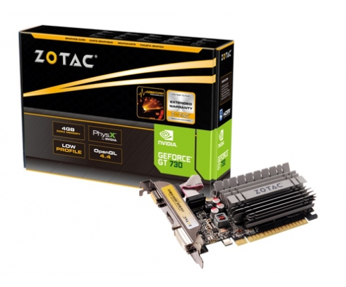 TARJETA GRAFICA ZOTAC GT 730 4GB ZONE EDITION ZT-71115-20L