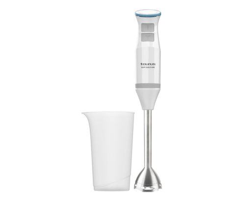 Taurus BAPI 1200 PURE 0,7 L Batidora de inmersión 1200 W Gris, Blanco
