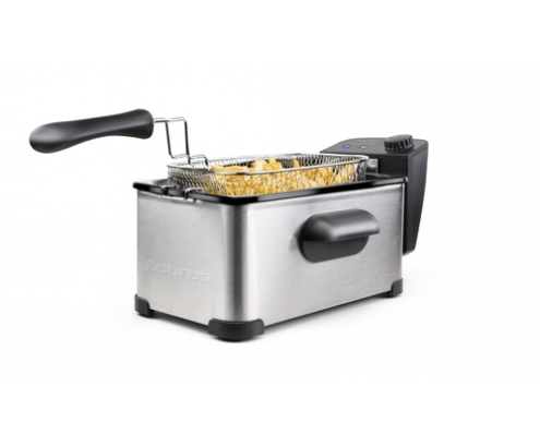 Taurus Fry 3 Sencillo 3 L Independiente 2000 W Freidora Acero inoxidable