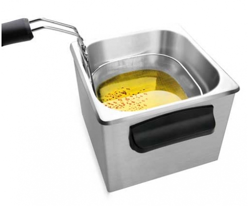 Taurus Professional 2 Plus Sencillo 2 L Independiente Freidora Acero inoxidable