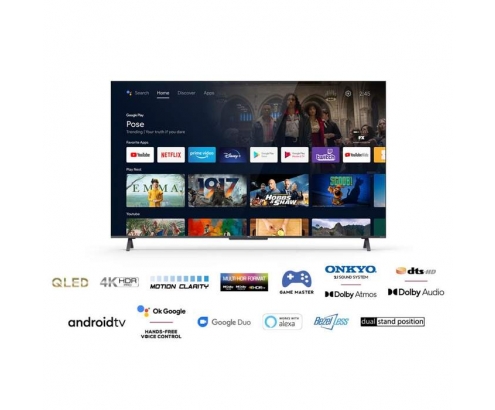 TCL C72 Series 43C725 Televisor 109,2 cm 4K QLED TV AI-IN ANDROID TV