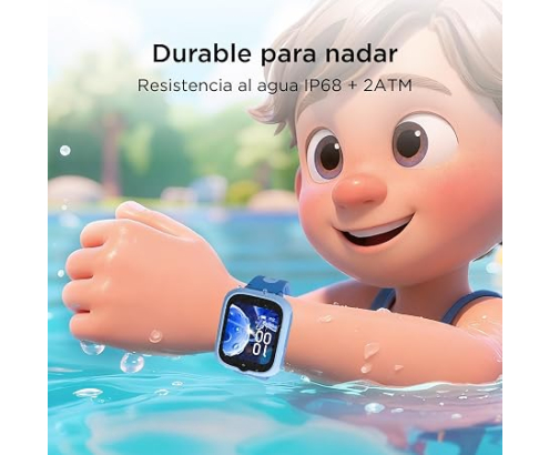 TCL Movetime MT48 Kids Watch 4G Azul con GPS, Videollamadas y Resistencia IP68