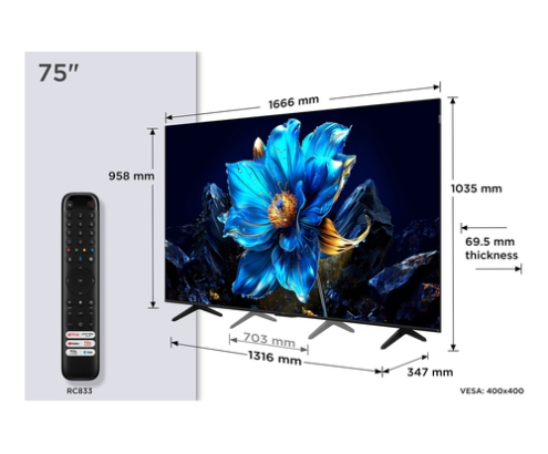 TCL P7K 75P7K Televisor 190,5 cm (75